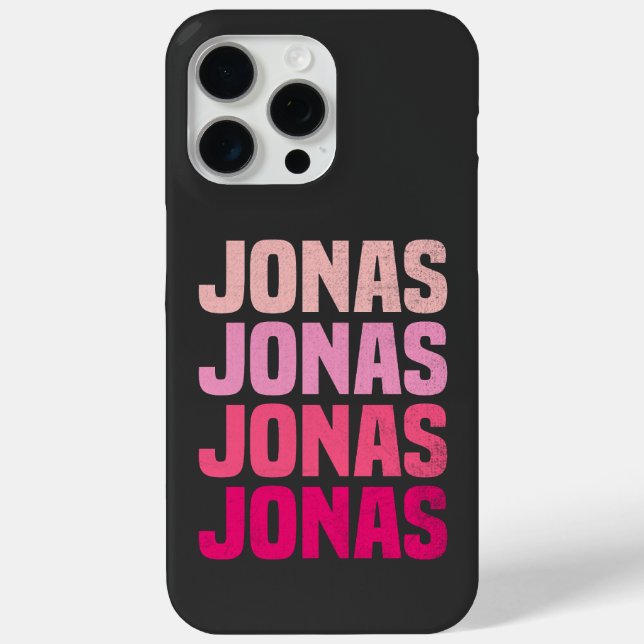 Personalized Name Jonas I Love Jonas Case-Mate iPhone Case (Back)