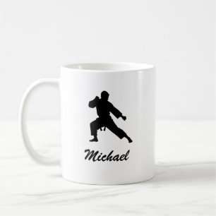 Personalized Name Karate / Taekwondo / judo Coffee Mug