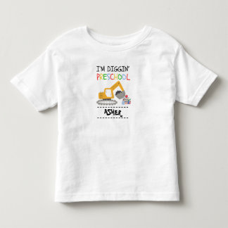 Personalized Name Kids Back to School Toddler T-shirt