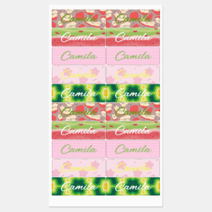 Personalized Name Labels for girls