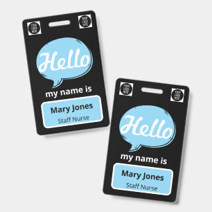 Personalized Name Lanyard Custom Business Event Badge
