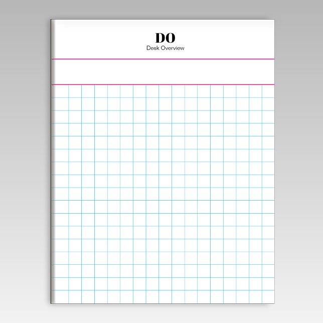 Personalized Name Large Square Graph Paper Notepad (Creator Uploaded)