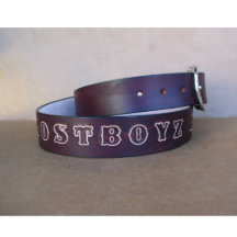 Personalized Name Leather Belt - Gift for Him