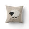 Personalized Name Little Lamb Nursery Pillow
