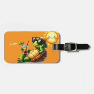 Personalized name luggage tag