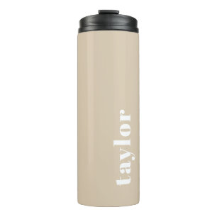 Personalized Name Modern Simple And Trendy Thermal Tumbler