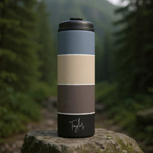 Personalized Name Modern Simple And Trendy Thermal Tumbler