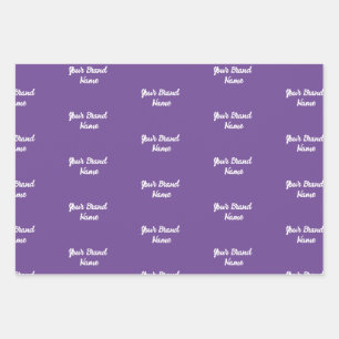 Personalized Name Monogram Business Wrapping Paper