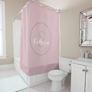 Personalized Name Monogram Dusty Rose
