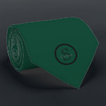 Personalized Name Monogram Emerald Green Black Tie<br><div class="desc">Personalized Name Monogram Emerald Green Black Tie Add a sophisticated touch with this Personalized Name Monogram Emerald Black design. Featuring a midnight black background paired with a clean monogram and custom name, this minimalist style reflects one of the most popular personalization trends on Zazzle—simple layouts, stylish tones, and modern typography....</div>