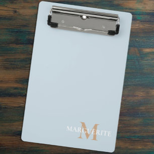 Personalized Name Monogram Mini Clipboard