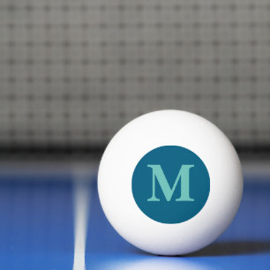Personalized Name Monogram Ping Pong Ball