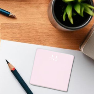 Personalized Name Monogram Post-it Notes