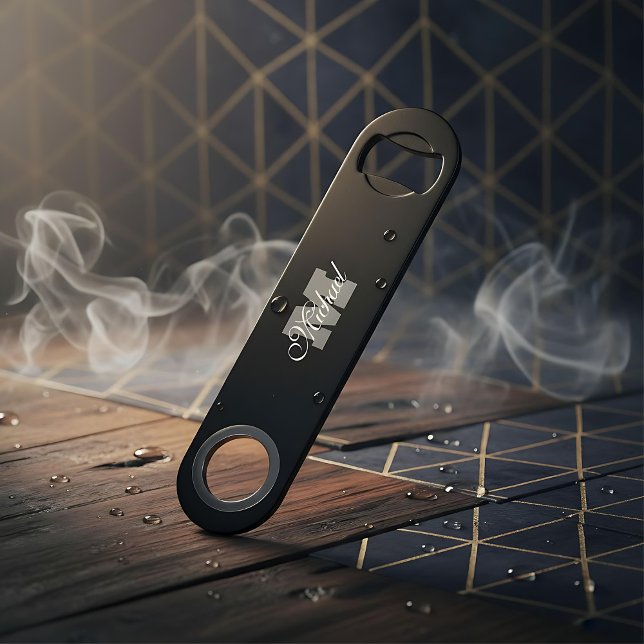 Personalized name monogram Pro Speed bottle opener (Creator Uploaded)