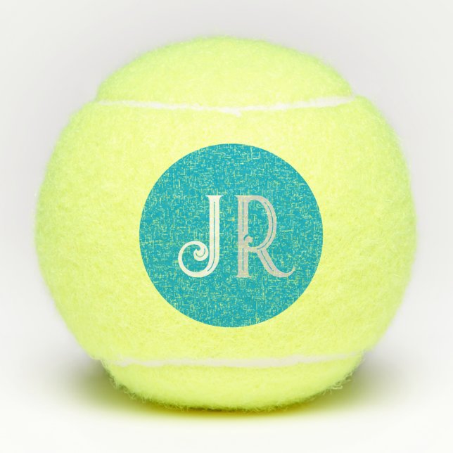 Personalized Name Monogram Tennis Balls (Front)