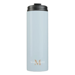 Personalized Name Monogram Thermal Tumbler