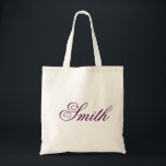 Personalized name monogram tote bag<br><div class="desc">This personalized name monogram cute vintage tote bag is best gift idea for bride and bridesmaids at weddings.</div>