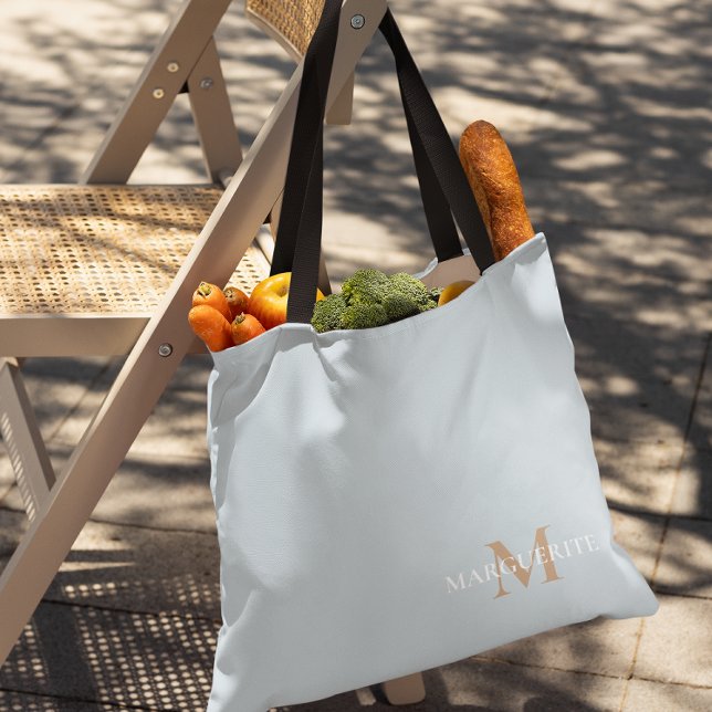 Personalized Name Monogram Tote Bag (Creator Uploaded)