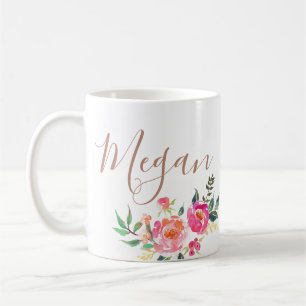 personalized name monogrammed too coffee mug