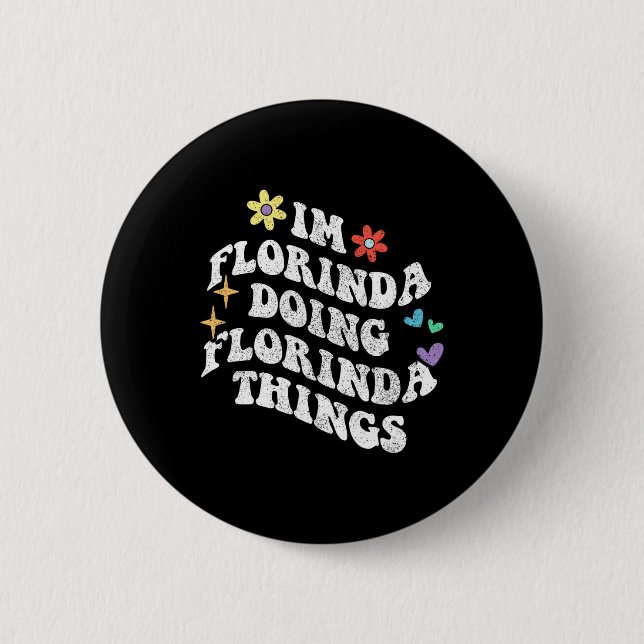 Personalized Name Mothers Day Outfit For Women Ret 2 Inch Round Button (Front)