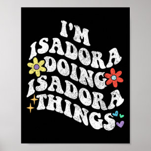 Personalized Name Mothers Day Outfit For Women Ret Poster