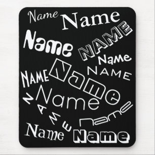 Personalized Name Mouse Pad