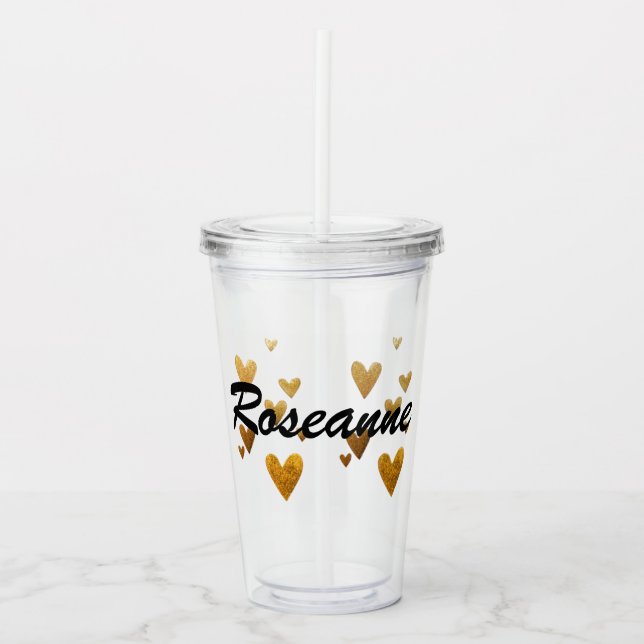 Personalized Name Mug Acrylic Tumbler (Front)