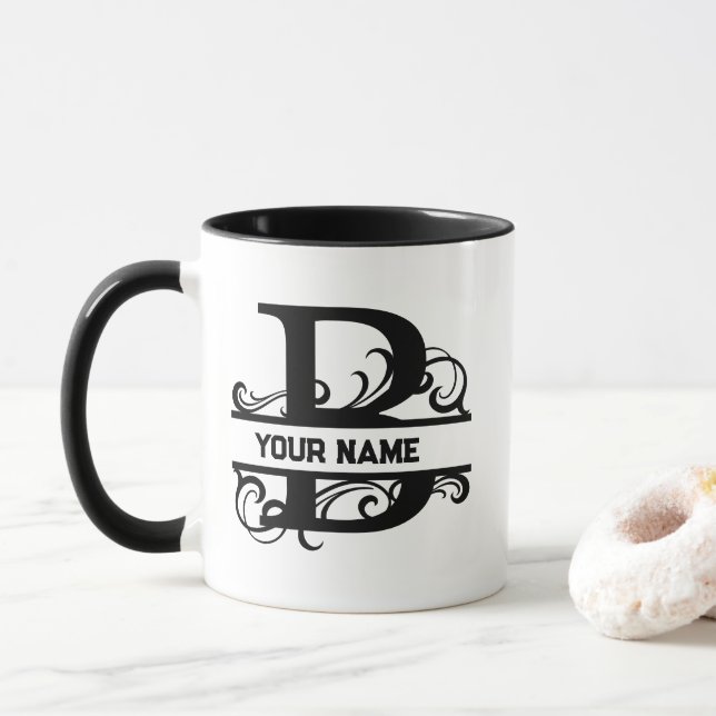  Personalized name mug | Custom name (With Donut)