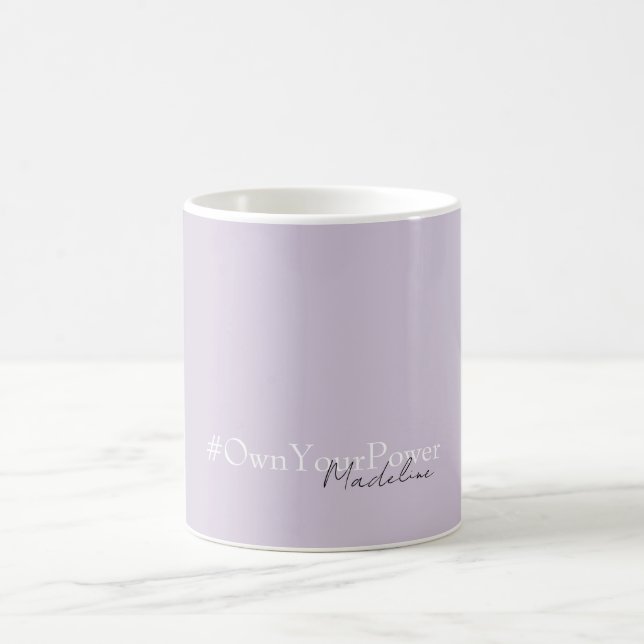 Personalized Name Mug – Girlboss Empowerment Gift (Center)