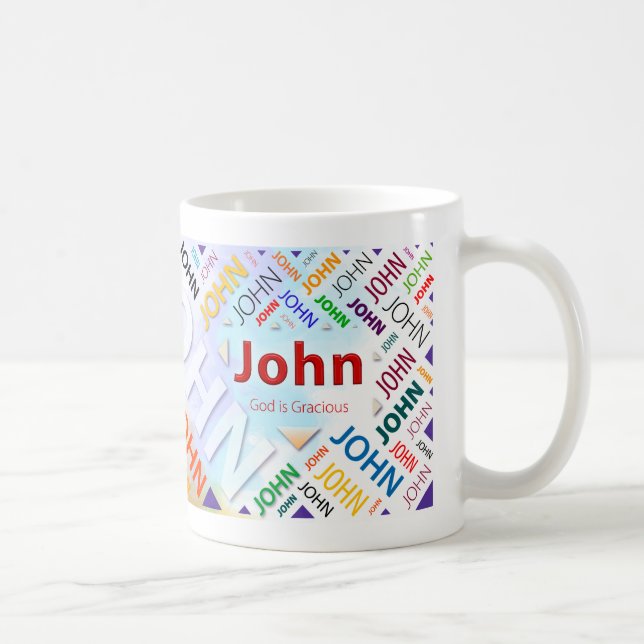 Personalized Name Mug John (Right)