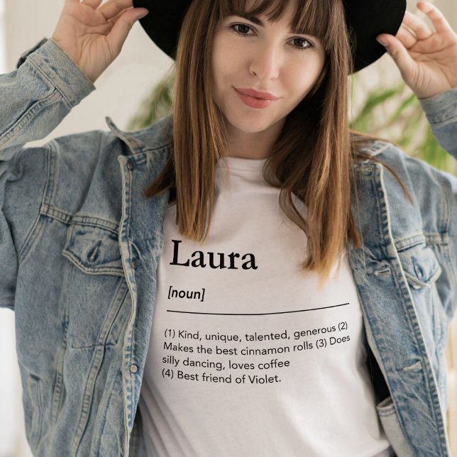 Personalized name noun definition custom for her T-Shirt (Creator Uploaded)