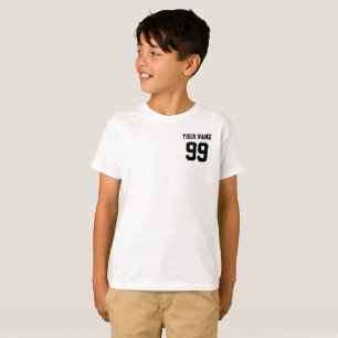Personalized Name Number Custom Sport Jersey T-Shirt