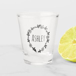 personalized name of shot glass