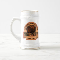Personalized NAME Old Oak Barrel Beer Keg Brewery