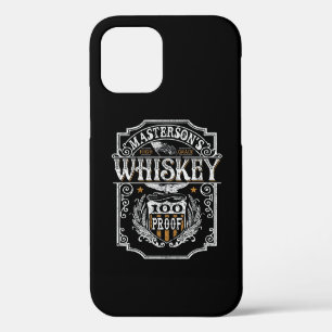 Personalized NAME Old West Whiskey Brewery Bar iPhone 12 Case
