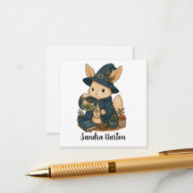 Personalized Name or Text with Rabbit Herbal Tea