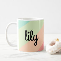 Personalized Name Pastel Rainbow Custom Gift