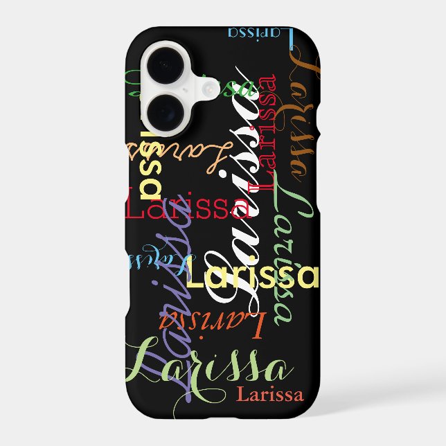 personalized name pattern for her (Back)