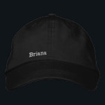 personalized name, personalized text embroidered hat<br><div class="desc">personalized name,  personalized text Embroidered Baseball Cap; This cute personalized cap can bea perfect for friends and family member;</div>