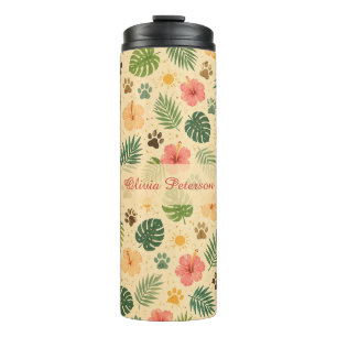Personalized Name Pet Summer Thermal Tumbler