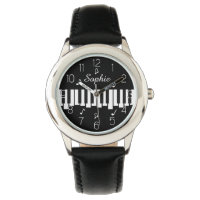 Personalized Name Piano Keyboard Musician's
