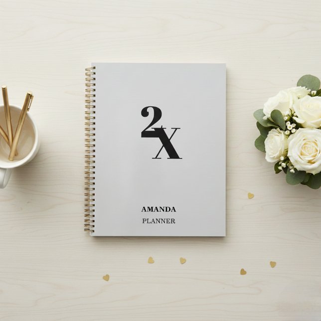 Personalized  Name Planner - Minimalist Modern  (Creator Uploaded)