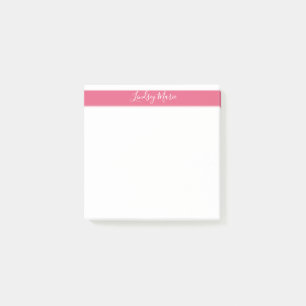 PERSONALIZED name Post-It notes