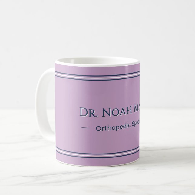 Personalized Name & Profession Coffee Mug (Front Left)