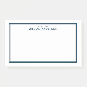  Personalized Name Professional for Men   Post-it Notes