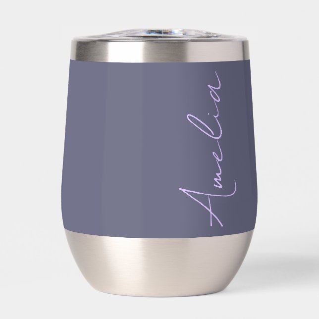 Personalized Name Purple Lilac (Front)