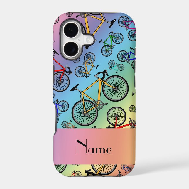 Personalized name rainbow road bikes (Back)