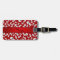 Personalized name red karate pattern