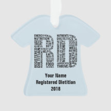 Personalized Name Registered Dietician RD