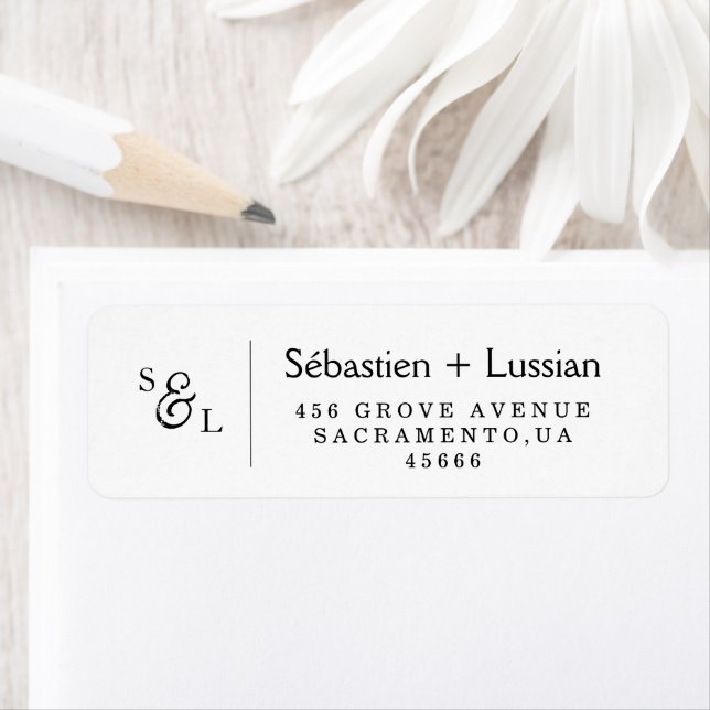 Personalized Name Return Address (Insitu)